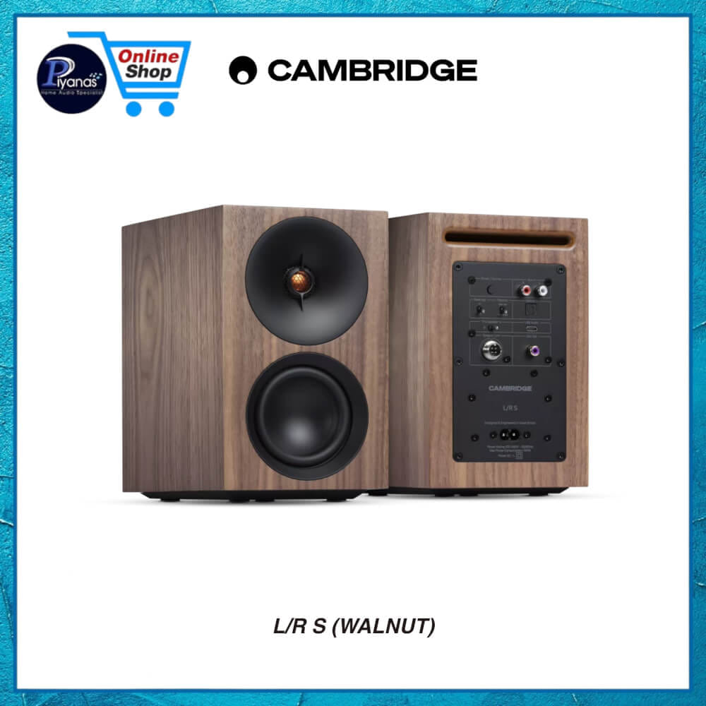 ลำโพงบลูทูธไร้สาย CAMBRIDGE AUDIO : L/R S (WALNUT)_2